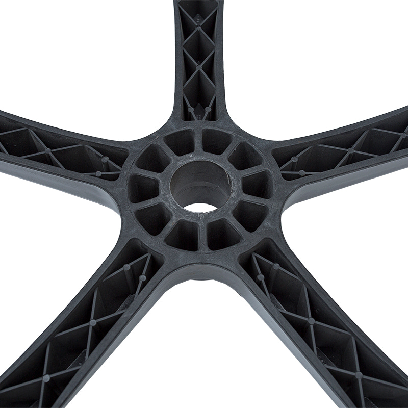 Chân ghế nylon sơn PA-H (đế nylon)