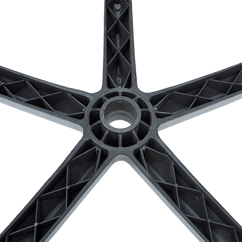 Chân ghế nylon sơn PA-M (đế nylon)