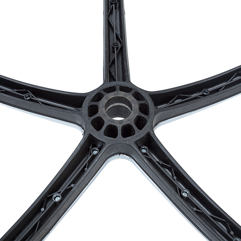 Chân mạ PA-Warren (bọc chân to) chân ghế (đế nylon)